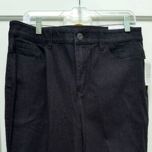 christopher & banks Black Denim Jeans - size 12